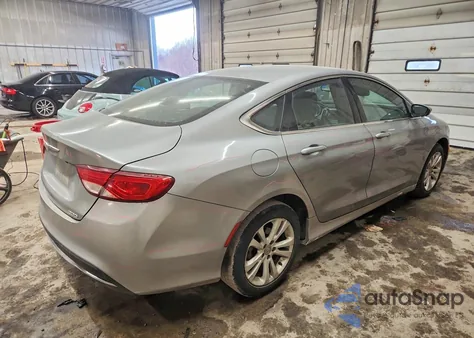 2015 Chrysler 200 Limited из США, поврежденный, VIN 1C3CCCAB4FN502273